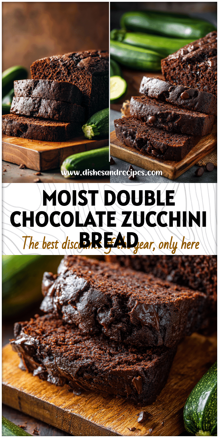 Double Chocolate Zucchini Bread That’s Moist & Delicious